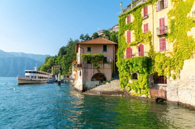Nesso şehir Lake Como, İtalya