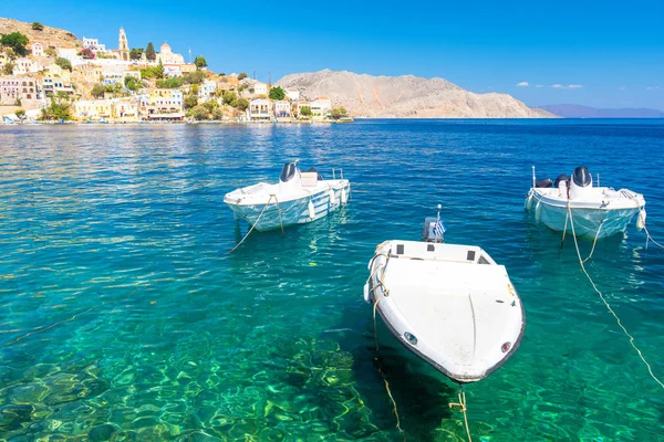 Beautiful View Symi Island Dodecanese Greece — Stock Photo, Image