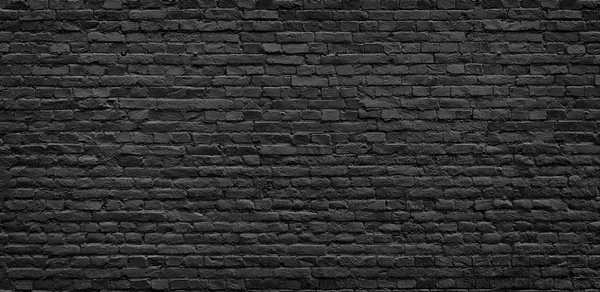 Tmavá cihelná zeď textura — Stock fotografie