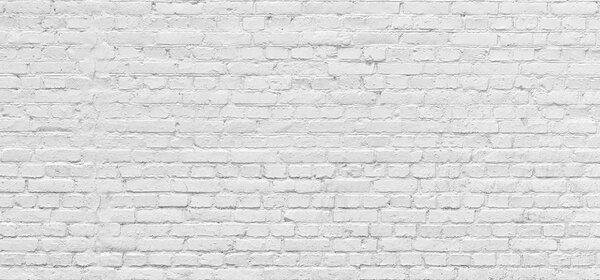 White brick wall urban Background in high resolution