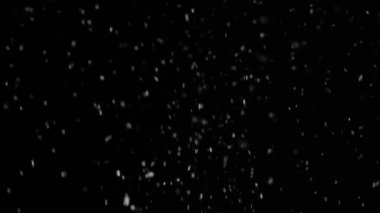 Siyah kar düşüyor