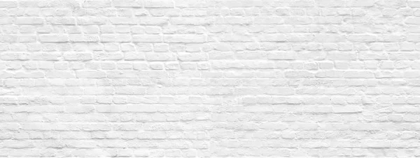 White brick wall background seamless pattern — Stock Photo, Image