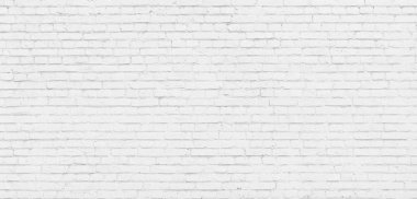 Beyaz tuğla duvar modern arkaplan.