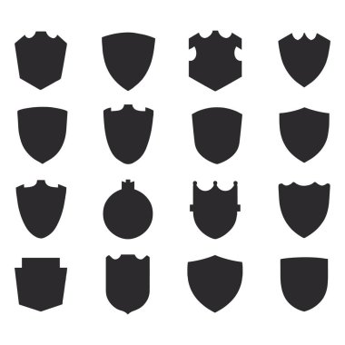 Kalkan Siluetleri amblem rozeti çeşitleri.