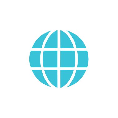 Mavi Küre Simgesi Dünya.