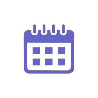 Mor Takvim Simgesi tarih çizelgesi