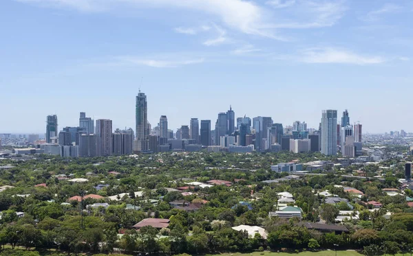 Skyline Manila Filippine Asia — Foto Stock