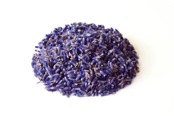 Lavendel Stillleben Mit Getrockneten Lavendelblüten — Stockfoto