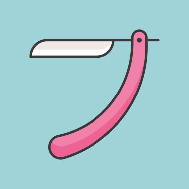 Kişisel Bakım ürün, ustura simgesi