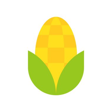 Mısır simgesi, düz tasarım, vektör çizim