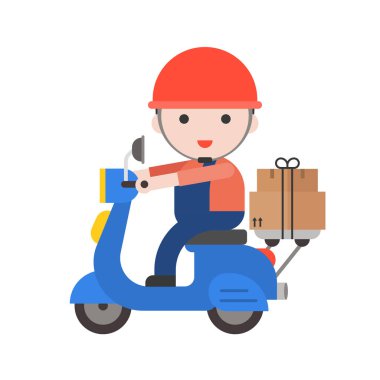 Beyaz arka planda çalışan vektör çizim