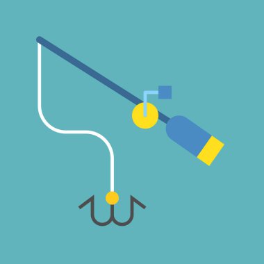 olta, vektör çizim, deniz kavram basit simgesi