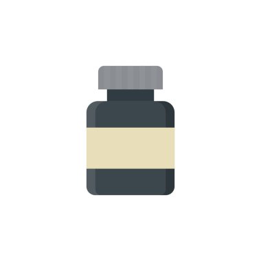 İllüstrasyon izole beyaz arka plan üzerinde boya