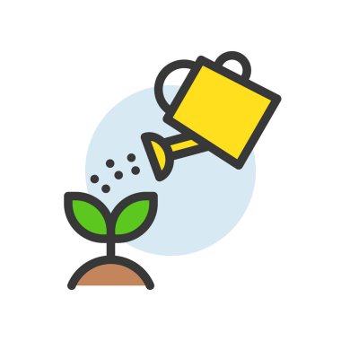 Dünya ve çevre koruma kavramı vektör çizim