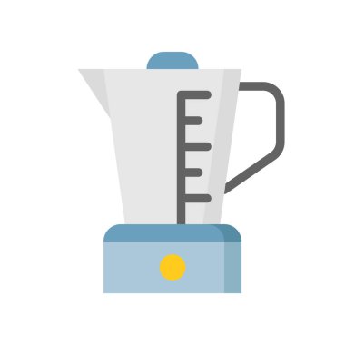 suyu blender mutfak aygıt düz simgesi