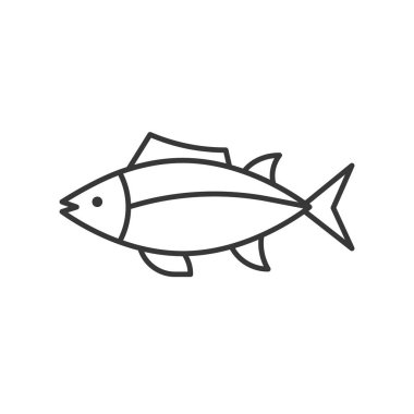 Beyaz arka plan üzerinde izole okyanus fauna vektör çizim