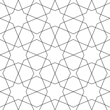 Müslüman geometrik seamless modeli