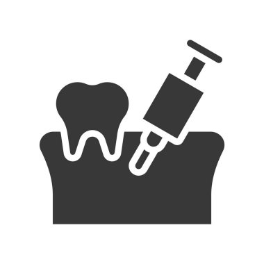 Diş Bakımı desen arka plan vektör çizim 