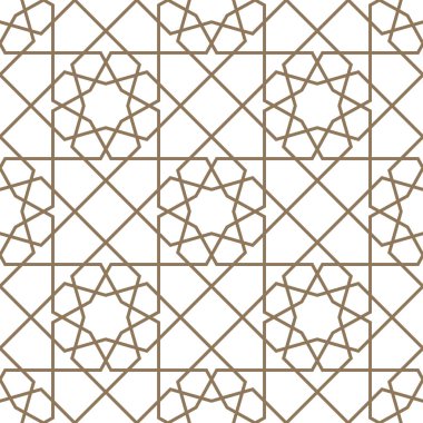 Müslüman geometrik seamless modeli