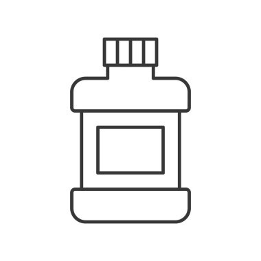 Kopya alanı haplarla için küçük şişe 