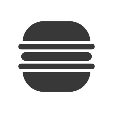 Beyaz arka plan üzerinde izole lezzetli tatlı vektör çizim