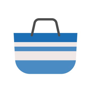 Beach taşımak yaz plaj düz simgesi