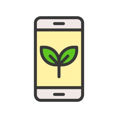 Dünya ve çevre koruma kavramı vektör çizim