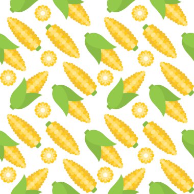 Gıda desen arka plan vektör çizim 