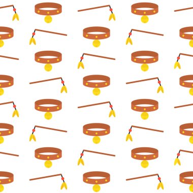 hayvan desen arka plan vektör çizim 