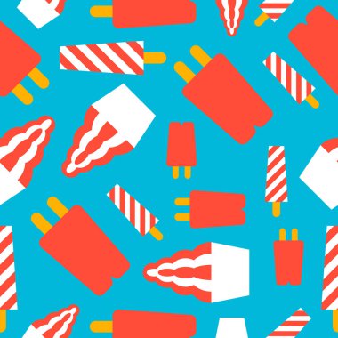 vektör çizim yaz tema desen arka plan 