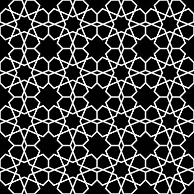 Müslüman geometrik seamless modeli