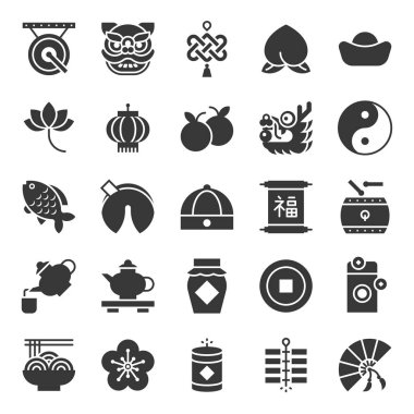 Bebek duş ince çizgi simgesi ile bebek avatar seti