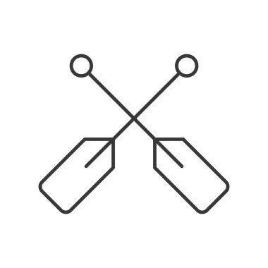 damarlarının, vektör çizim, deniz kavram basit simgesi