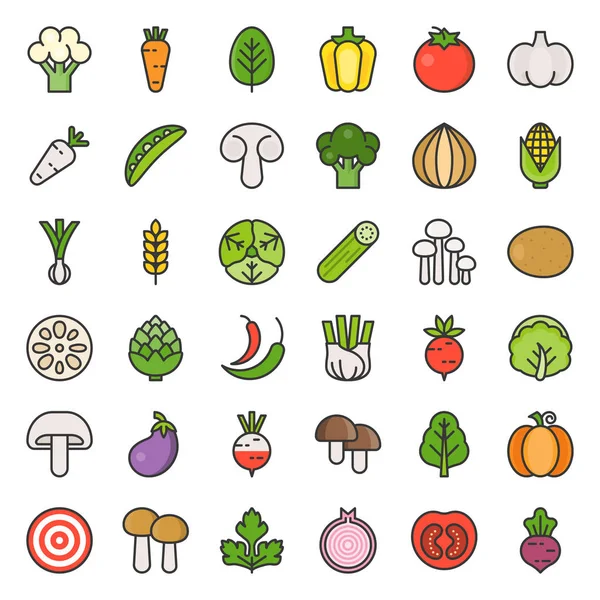 Vector Ilustración Patrón Verduras Fondo — Archivo Imágenes Vectoriales