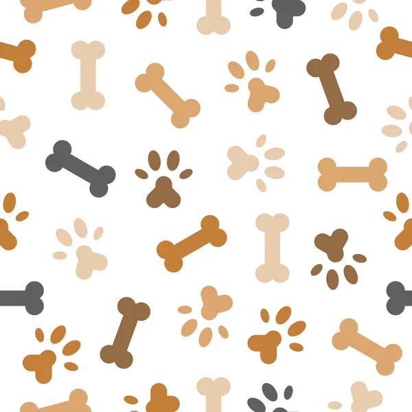 Vector Illustration Animal Pattern Background — Stock Vector