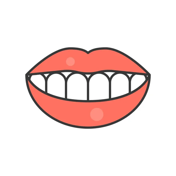 Ilustração Vetorial Padrão Cuidados Odontológicos Fundo — Vetor de Stock