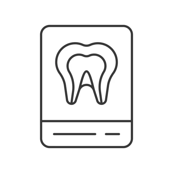 Нездоровий Великий Зуб Білому Тлі — стоковий вектор