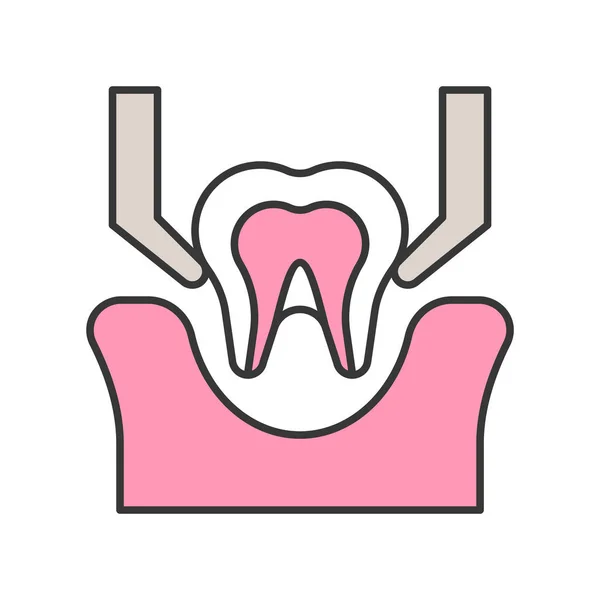 Vector Illustration Dental Care Pattern Background — Stock Vector