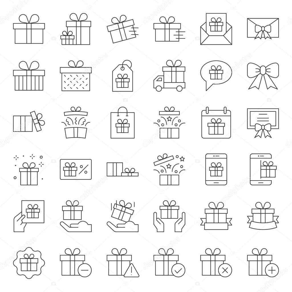 Box and parcel icon for business, pixel perfect for use as application or website