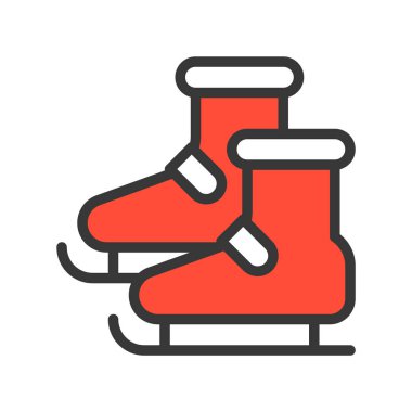 Neşeli Noel cam top koleksiyonu, kardan adam, kar taneleri, yılbaşı ağacı, ev, düz tasarım