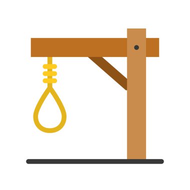 darağacı, simge, düz tasarım Cadılar Bayramı ile ilgili