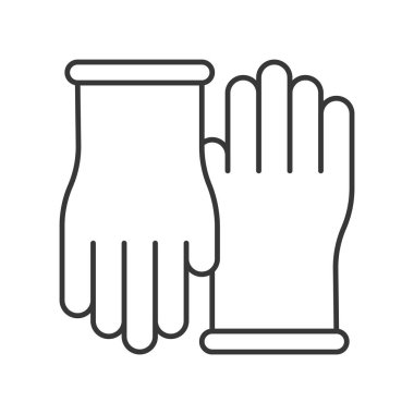 Ev Eşyası beyaz arka plan üzerinde izole vektör çizim