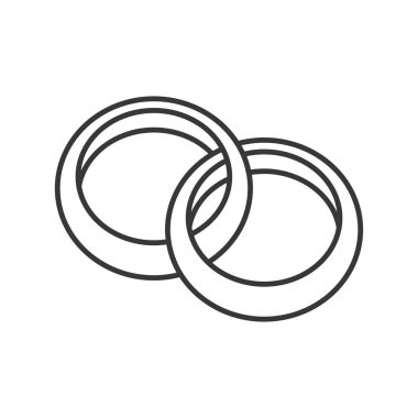 Beyaz arka plan üzerinde izole mücevher dekorasyon vektör çizim