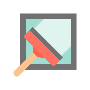 Ev Eşyası beyaz arka plan üzerinde izole vektör çizim