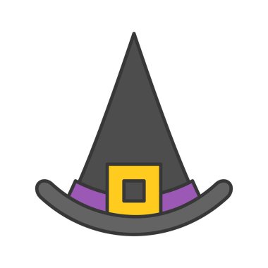 cadı veya Sihirbazı şapka, Cadılar Bayramı ilgili simgesi