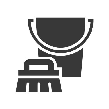 Ev Eşyası beyaz arka plan üzerinde izole vektör çizim