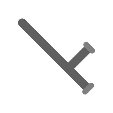 Polis COP, vektör çizim basit simgesi