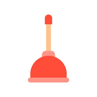 Ev Eşyası beyaz arka plan üzerinde izole vektör çizim