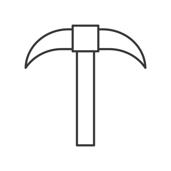 Pickaxe Halloween Related Icon — Stock Vector