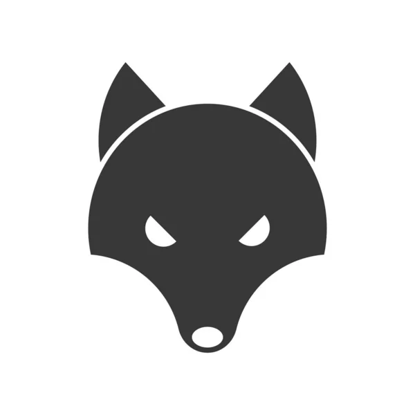 Werwolf Halloween Bezogenes Symbol Umrissenes Design Editierbarer Strich — Stockvektor